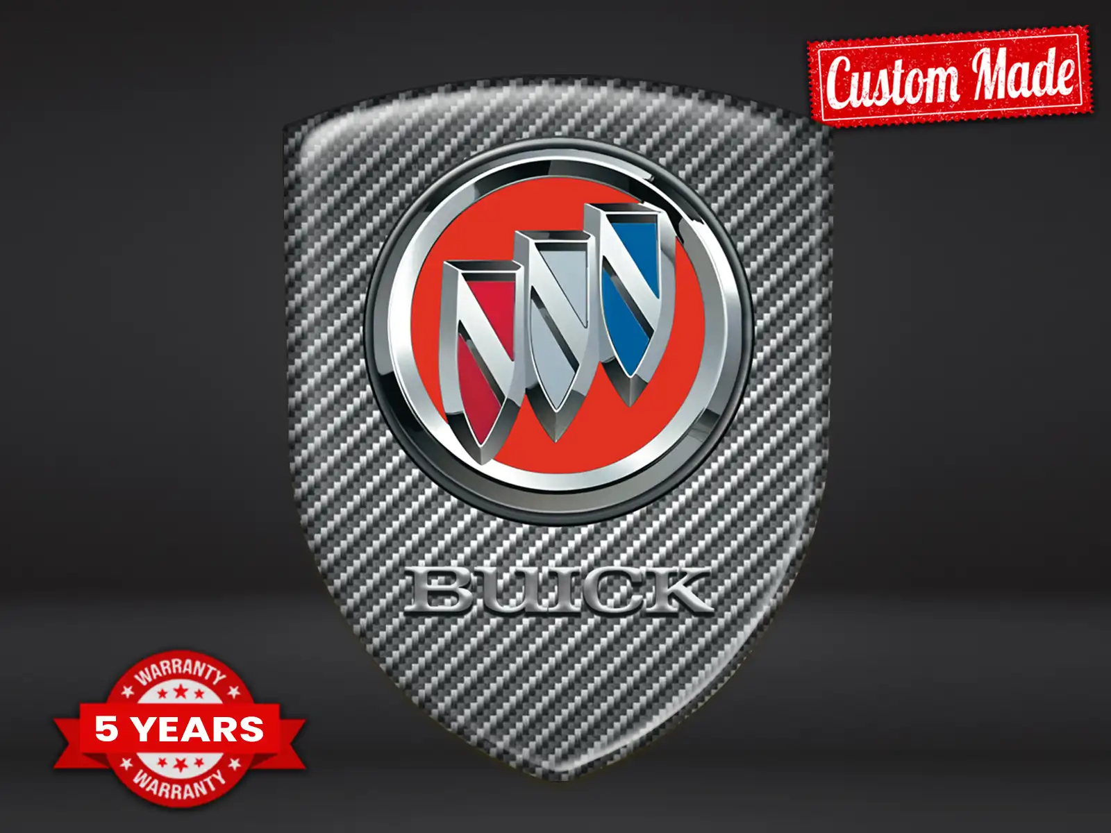 Buick Doming Autoschilder Pro Max Robust Modern Stilvoll